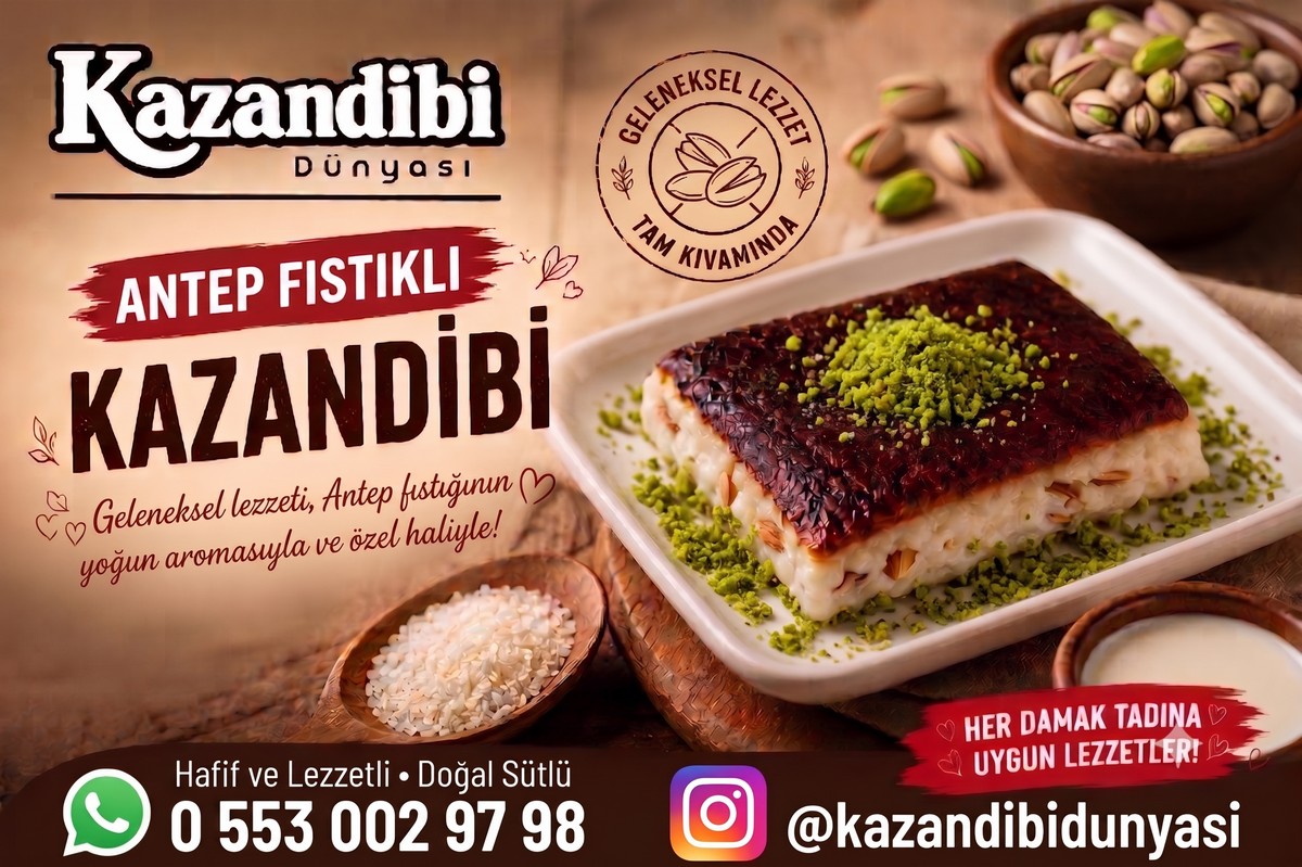 Antep Fıstıklı Kazandibi