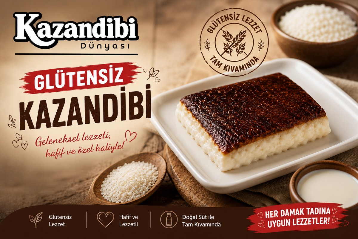 Glütensiz Sade Kazandibi
